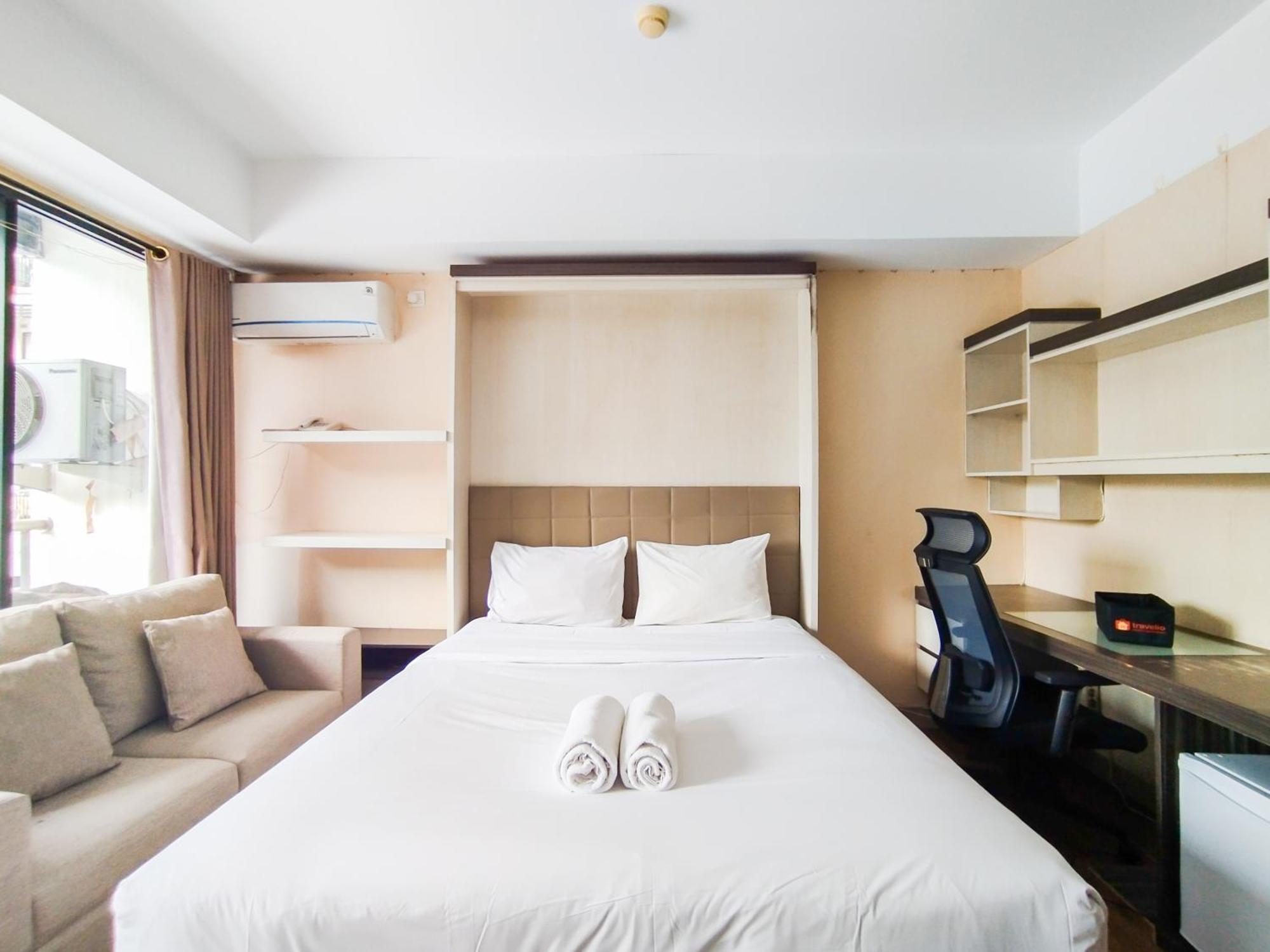 Simply And Comfy Studio Room Apartment Beverly Dago By Travelio 반둥 외부 사진