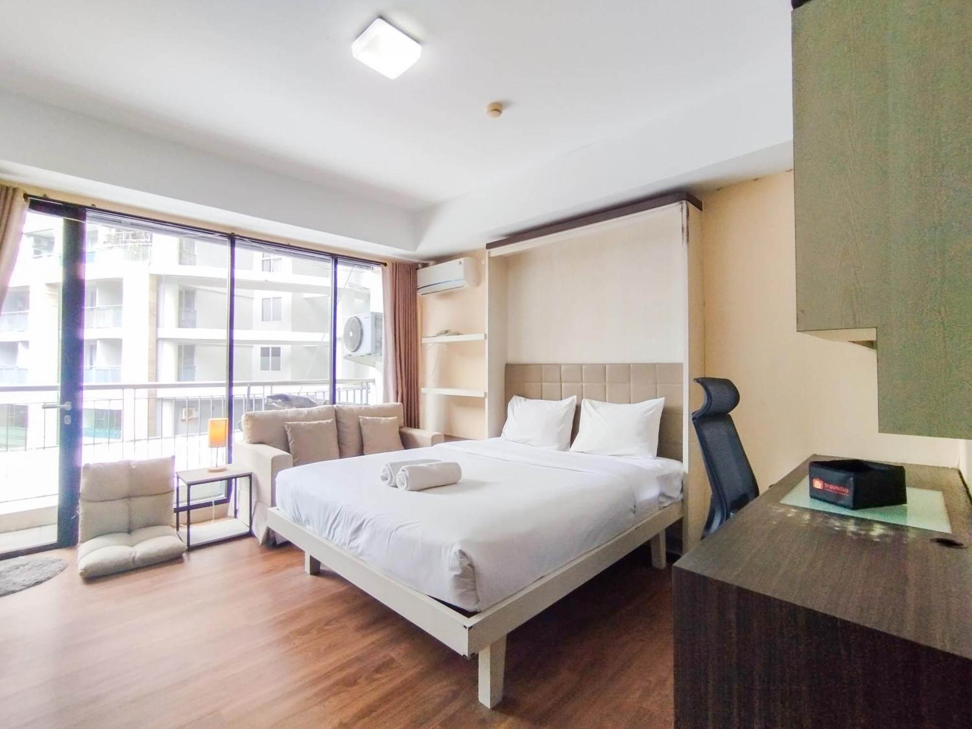 Simply And Comfy Studio Room Apartment Beverly Dago By Travelio 반둥 외부 사진